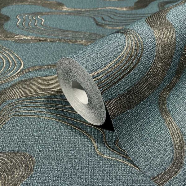 Tapete Blau Marburg Vliestapete (34538)