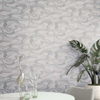 Tapete Grau, Silber Marburg Vliestapete (34536)