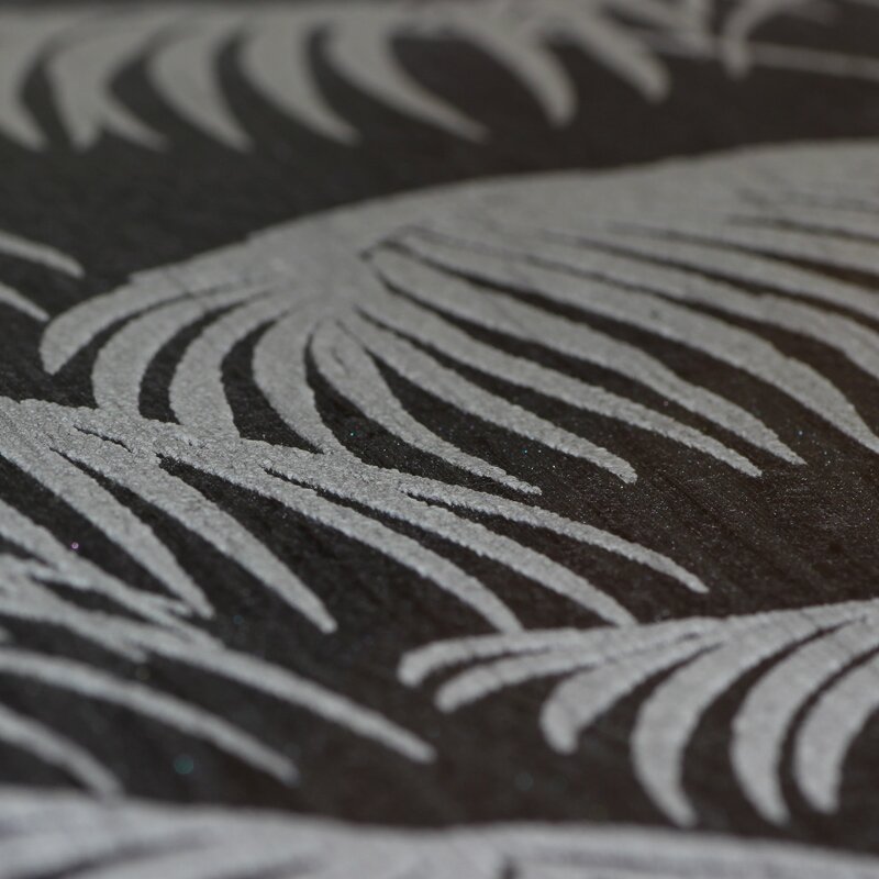 Tapete Grau, Silber, Schwarz, Anthrazit Architects Paper Textiltapete (961984)