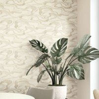 Tapete Beige, Creme Marburg Vliestapete (34535)