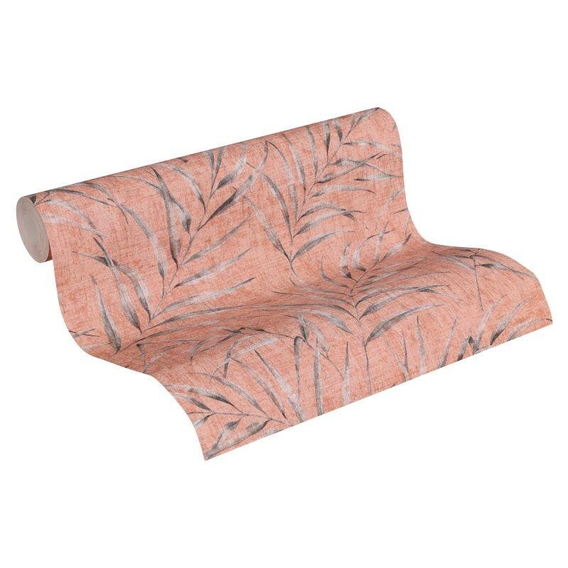 Tapete Orange, Terrakotta, Rosa, Rose, Rot AS-Creation Vliestapete (373354)