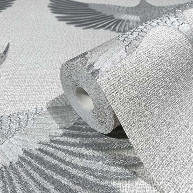 Tapete Grau, Silber Marburg Vliestapete (34530)