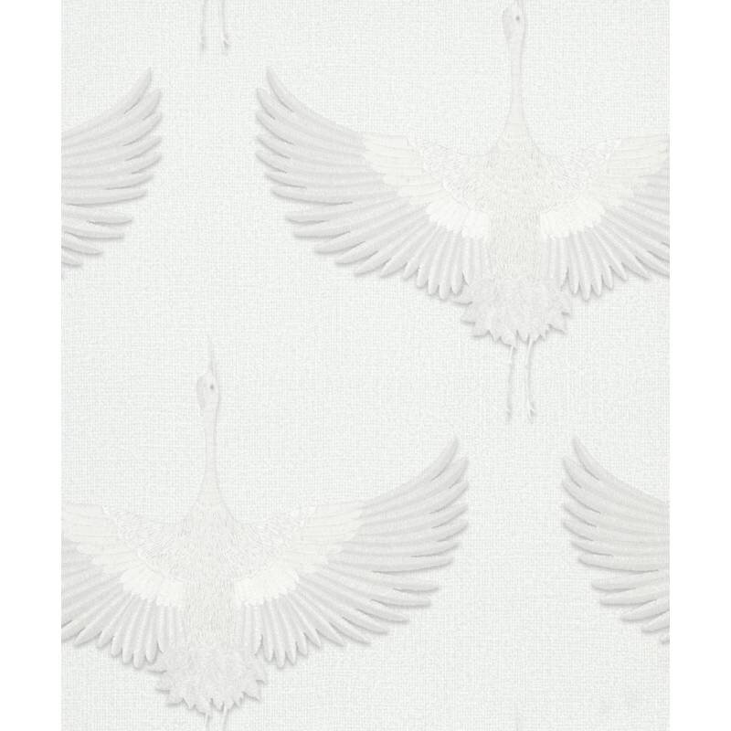 Tapete Grau, Silber, Weiß Marburg Vliestapete (34528)