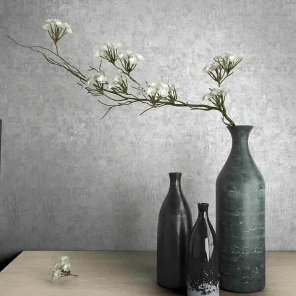 Tapete Grau Marburg Vliestapete (34523)