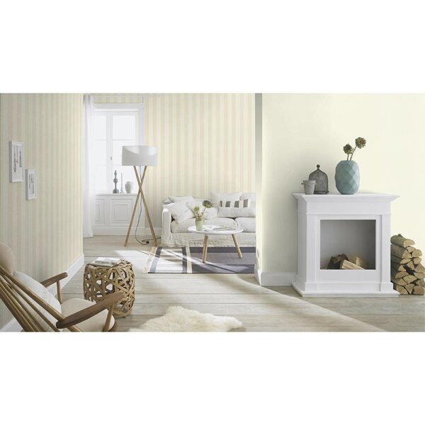 Tapete Beige, Creme Rasch Vliestapete (424102)