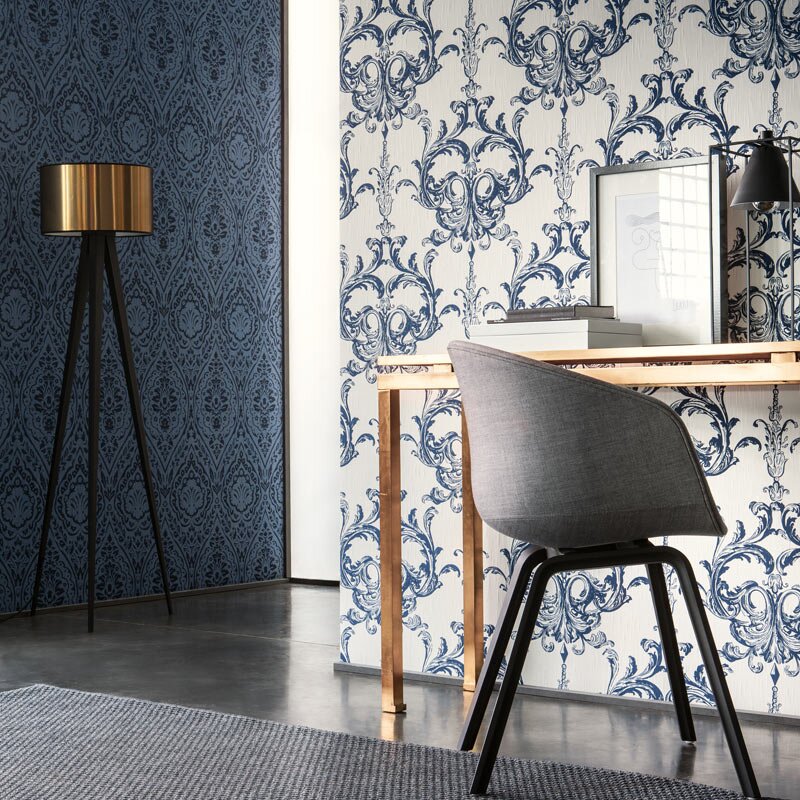 Tapete Beige, Creme, Braun Architects Paper Textiltapete (961963)