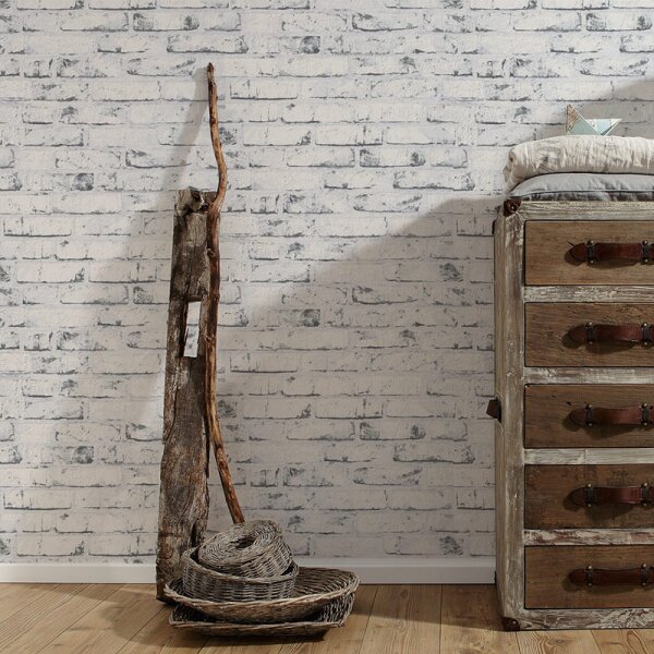 Tapete Grau, Silber AS-Creation Vliestapete (907837)