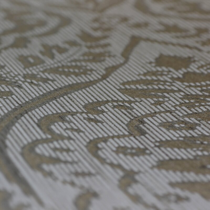 Tapete Beige, Creme, Braun Architects Paper Textiltapete (961956)