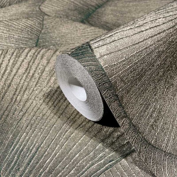 Tapete Grau, Silber, Gold, Kupfer Marburg Vliestapete (34513)