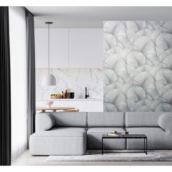 Tapete Grau Marburg Vliestapete (34512)