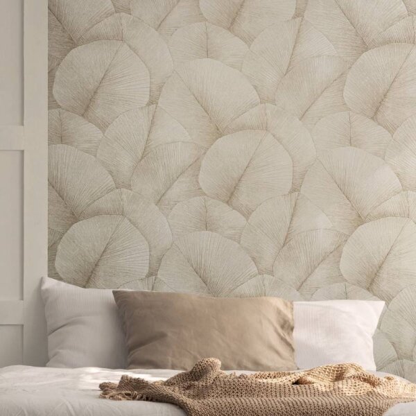 Tapete Beige, Creme, Greige Marburg Vliestapete (34510)