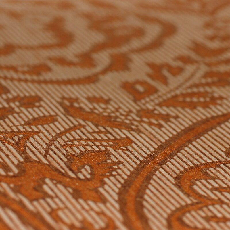 Tapete Orange, Terrakotta Architects Paper Textiltapete (961952)