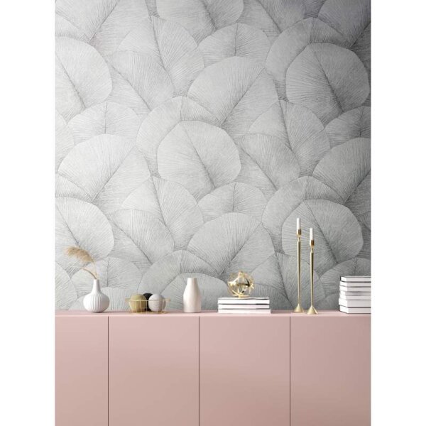 Tapete Grau Marburg Vliestapete (34509)