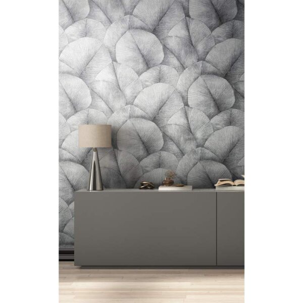 Tapete Grau Marburg Vliestapete (34508)