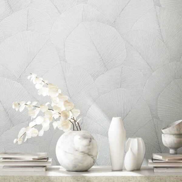 Tapete Weiß Marburg Vliestapete (34507)