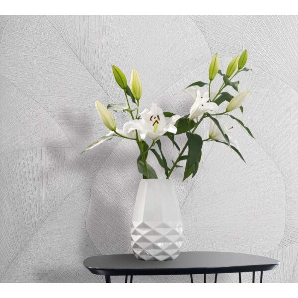 Tapete Weiß Marburg Vliestapete (34507)