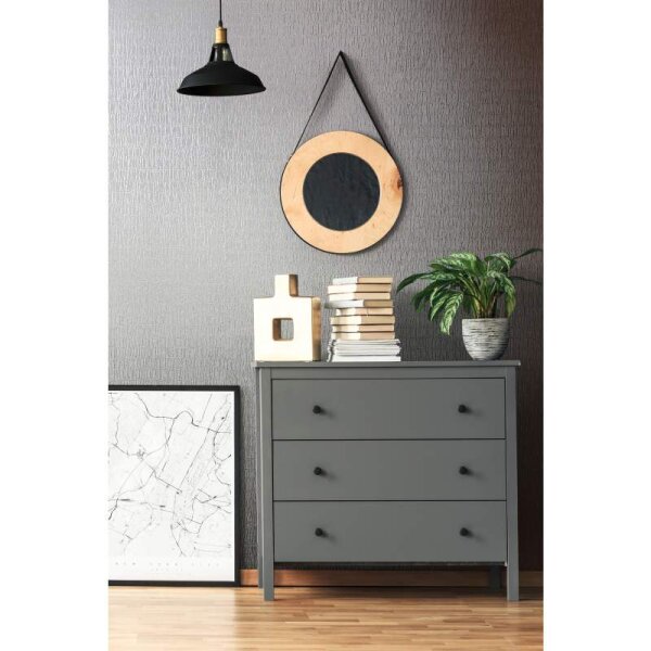 Tapete Grau, Silber Marburg Vliestapete (34506)