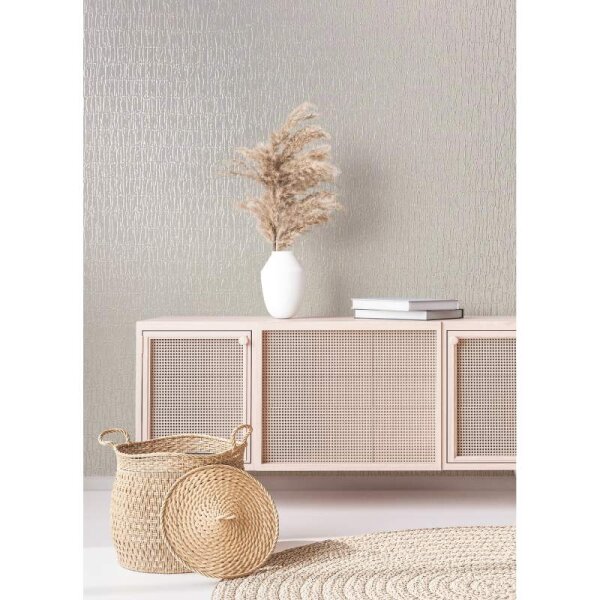 Tapete Beige, Creme, Greige Marburg Vliestapete (34502)