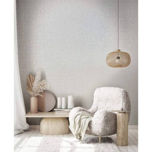 Tapete Weiß Marburg Vliestapete (34501)