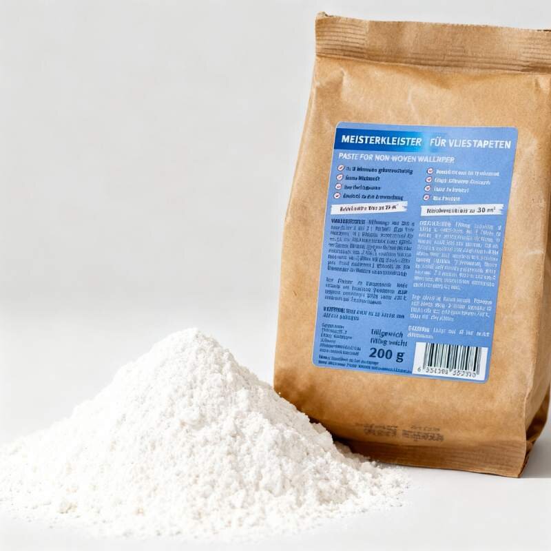 10 x 200 g Meisterkleister Instant Rollkleister für Vliestapeten für 300m² (2 kg)