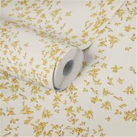 Tapete Beige, Creme, Wei&szlig; VERSACE Vliestapete (935855)