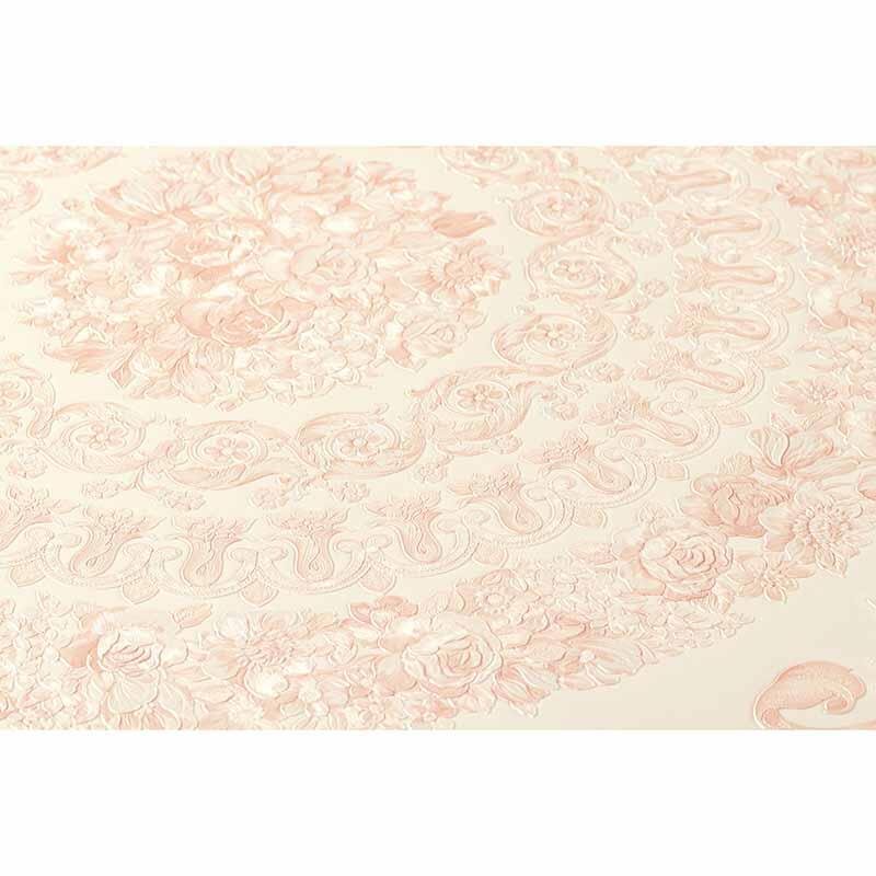 Tapete Beige, Creme, Pastellfarben, Rosa, Rose VERSACE Vliestapete (370556)