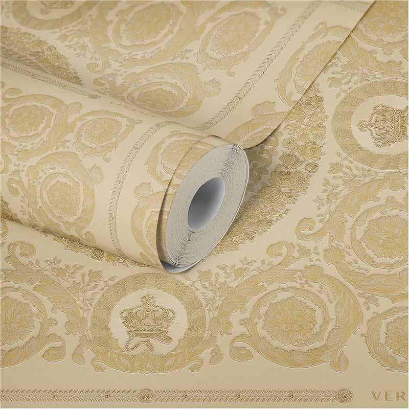 Tapete Gold, Kupfer VERSACE Vliestapete (370554)