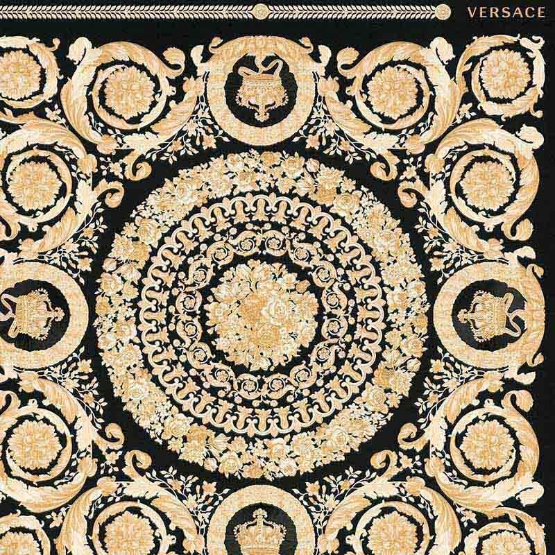 Tapete Gold, Kupfer, Schwarz, Anthrazit VERSACE Vliestapete (370553)