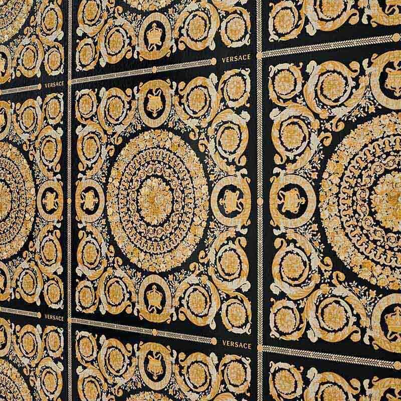 Tapete Gold, Kupfer, Schwarz, Anthrazit VERSACE Vliestapete (370553)