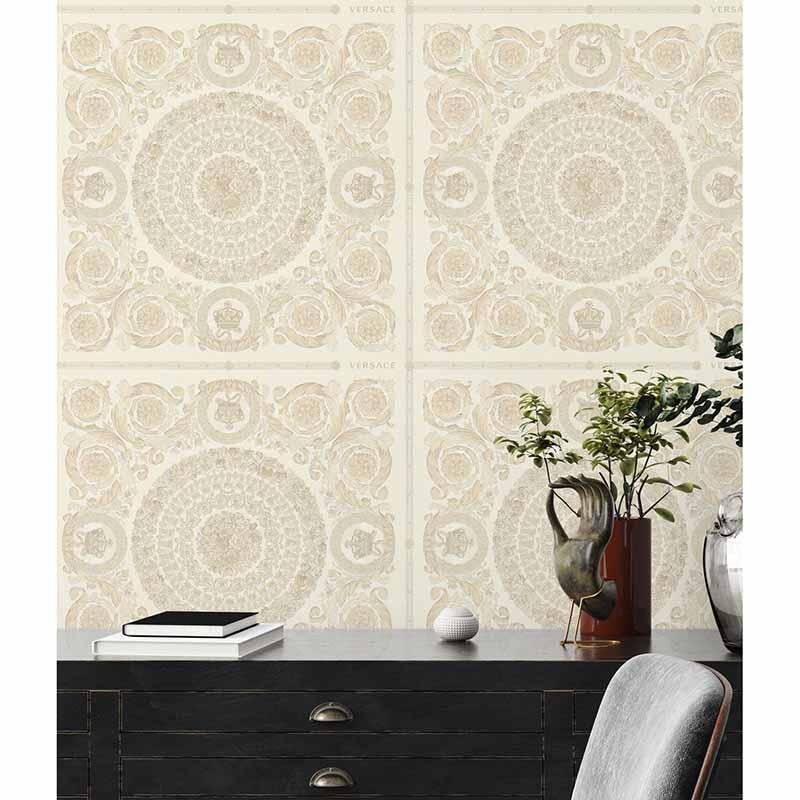 Tapete Beige, Creme VERSACE Vliestapete (370551)