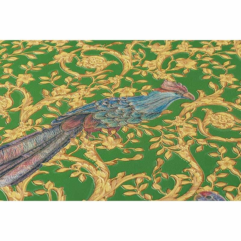 Tapete Gold, Kupfer, Grün VERSACE Vliestapete (370533)