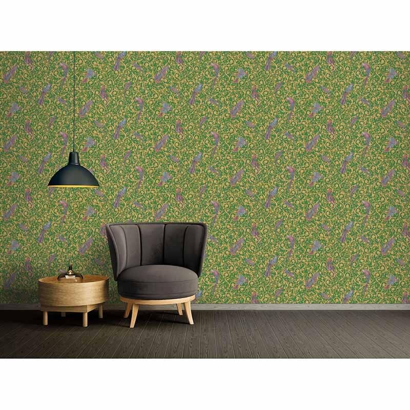 Tapete Gold, Kupfer, Grün VERSACE Vliestapete (370533)