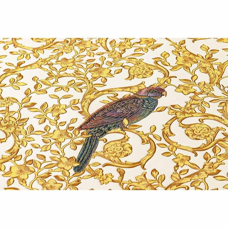 Tapete Gold, Kupfer, Weiß VERSACE Vliestapete (370532)