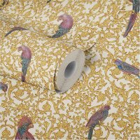 Tapete Gold, Kupfer, Wei&szlig; VERSACE Vliestapete (370532)