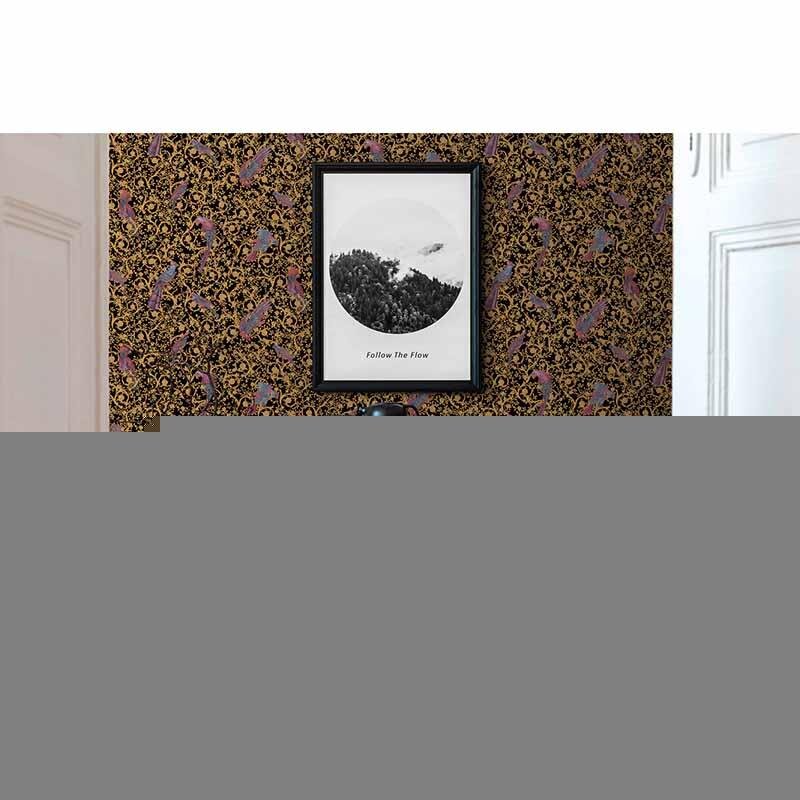 Tapete Gold, Kupfer, Schwarz, Anthrazit VERSACE Vliestapete (370531)