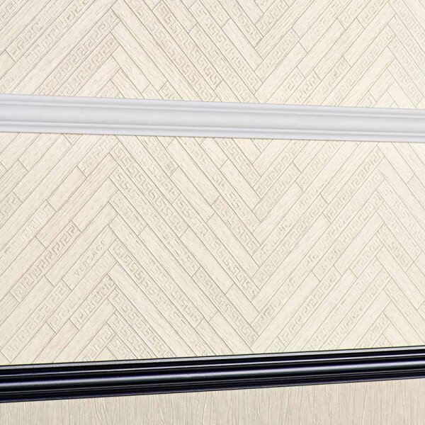 Tapete Grau, Silber VERSACE Vliestapete (370511)