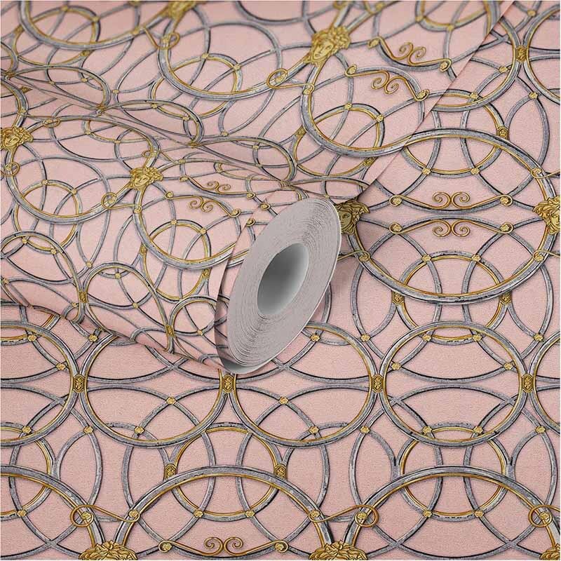 Tapete Rosa, Rose VERSACE Vliestapete (370496)