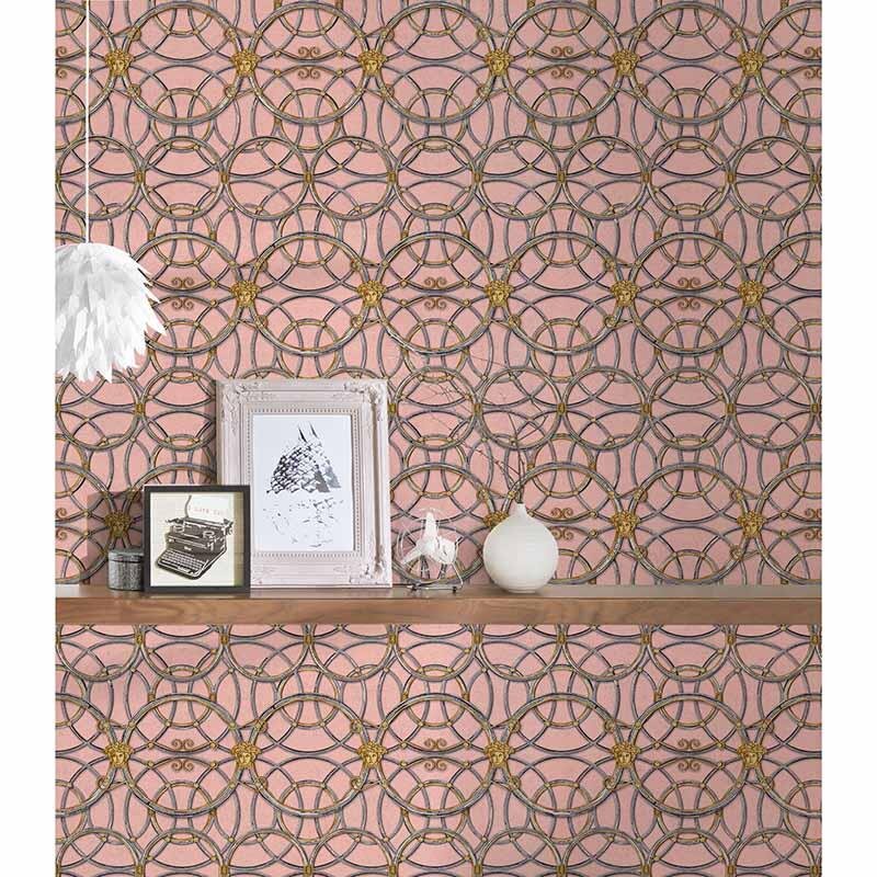 Tapete Rosa, Rose VERSACE Vliestapete (370496)