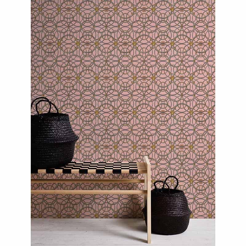 Tapete Rosa, Rose VERSACE Vliestapete (370496)