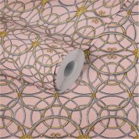 Tapete Rosa, Rose VERSACE Vliestapete (370496)