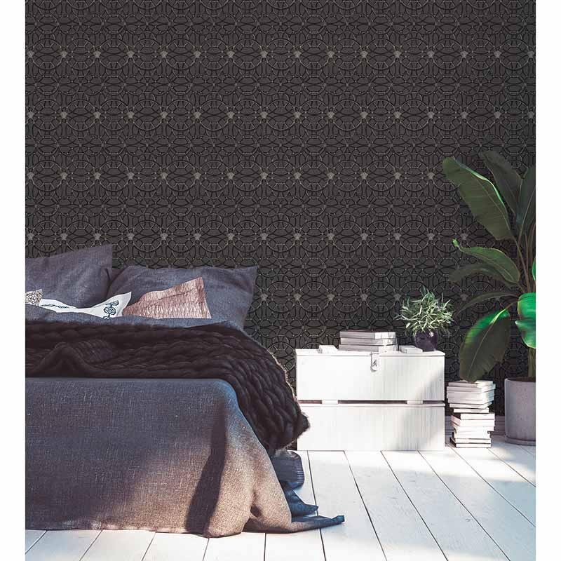 Tapete Schwarz, Anthrazit VERSACE Vliestapete (370494)