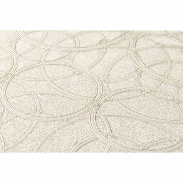 Tapete Grau, Silber, Weiß VERSACE Vliestapete (370493)