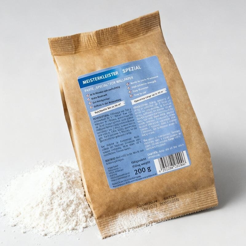 1 x 200 g Meisterkleister Spezial  für alle Tapetenarten für 30m²