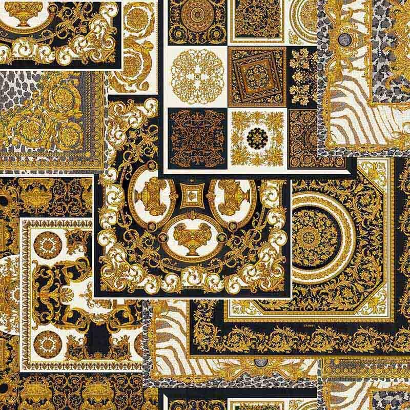 Tapete Braun, Schwarz, Anthrazit VERSACE Vliestapete (370483)