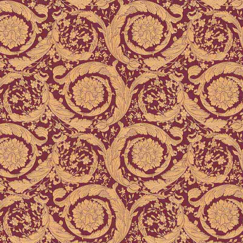 Tapete Gold, Kupfer, Rot VERSACE Vliestapete (366927)