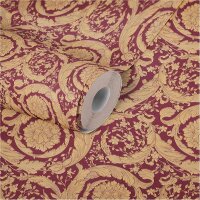 Tapete Gold, Kupfer, Rot VERSACE Vliestapete (366927)