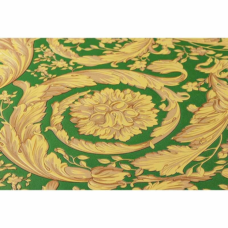 Tapete Gold, Kupfer, Grün VERSACE Vliestapete (366926)