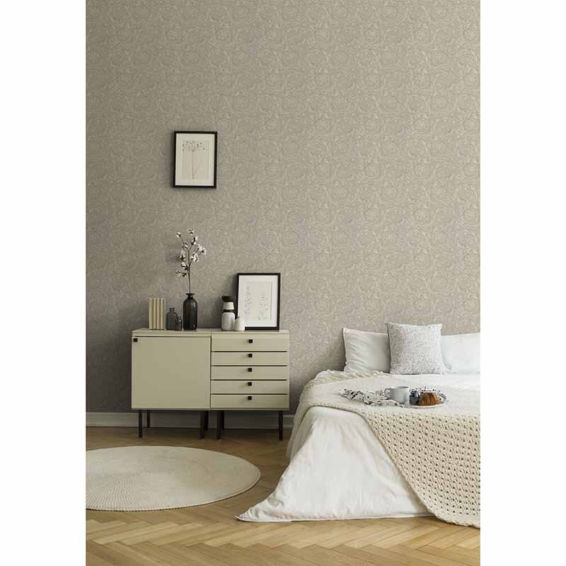 Tapete Grau, Silber VERSACE Vliestapete (366921)