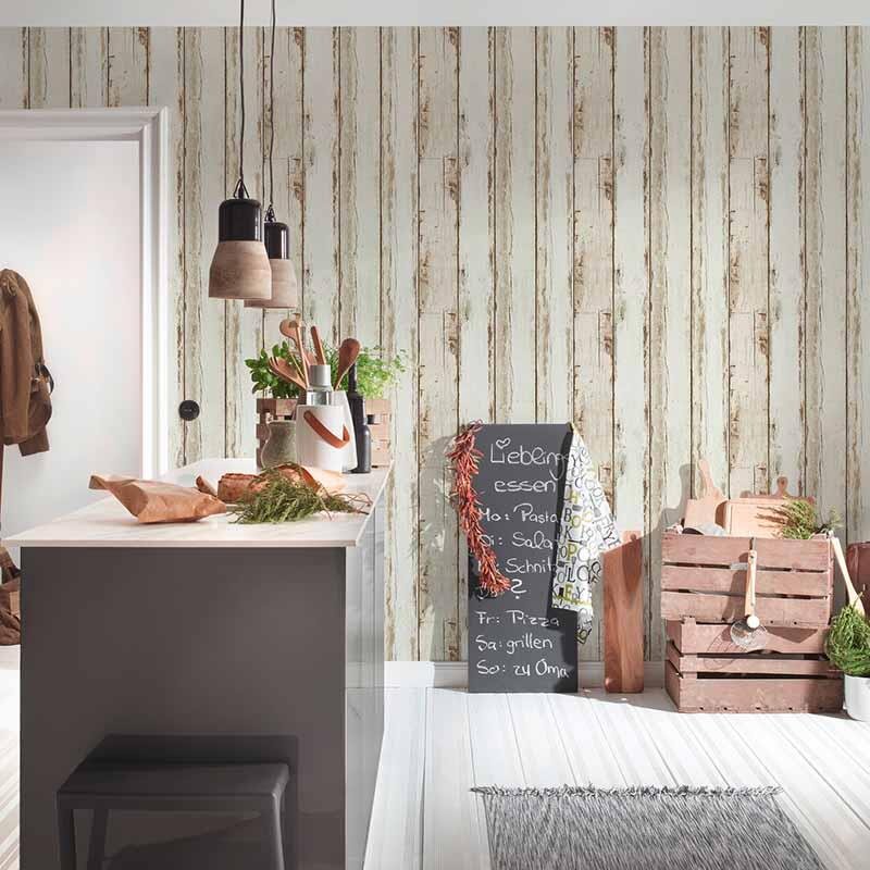 Tapete Beige, Creme, Braun, Weiß AS-Creation Vliestapete (368931)