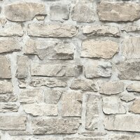 Tapete Beige, Creme, Grau, Silber AS-Creation Vliestapete...